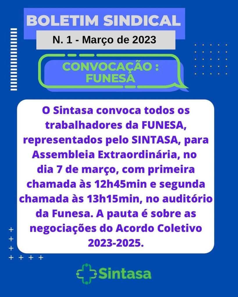 Convocação: FUNESA